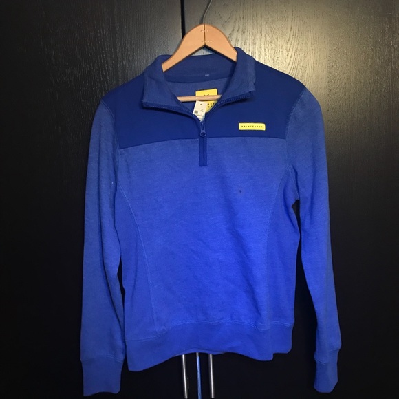 NWT Small Blue Prince & Fox Quarter-Zip Pullover - Picture 1 of 8